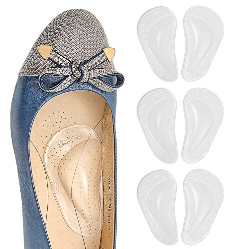 Dr. Foots Arch Support Shoe Insoles For Flat Feet Gel Arch Inserts For Plantar Fasciitis Adhesive Arch Pad For Relieve Pressure And Feet Pain Pairs Clear Dr. Foot'S Arch Support Shoe Insoles For Flat Feet, Gel Arch Inserts For Plantar Fasciitis, Adhesive Arch Pad For Relieve Pressure And Feet Pain Pairs (Clear)
