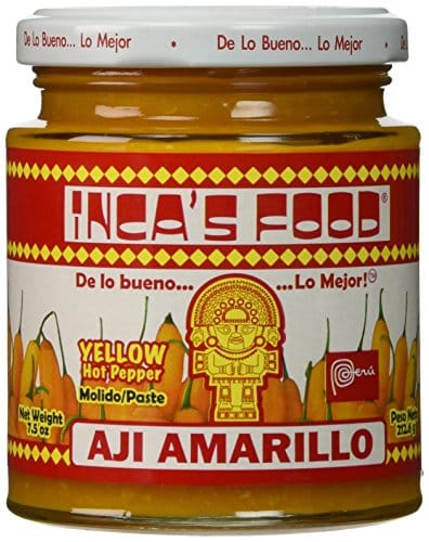 Incas Food Aji Amarillo Paste Hot Yellow Peruvian Pepper Paste Oz Pack Inca'S Food Aji Amarillo Paste Hot Yellow Peruvian Pepper Paste Oz (Pack)