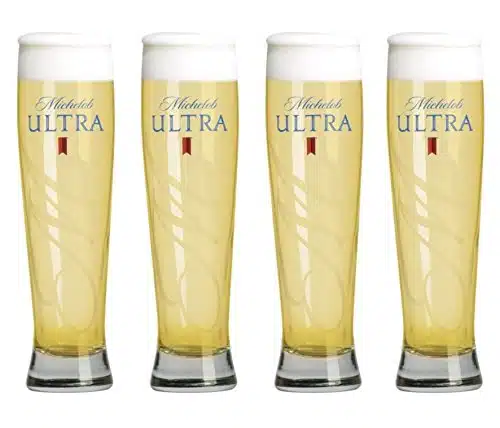 Michelob Ultra Altitude Tall Pilsner Glass  Set Of Glasses
