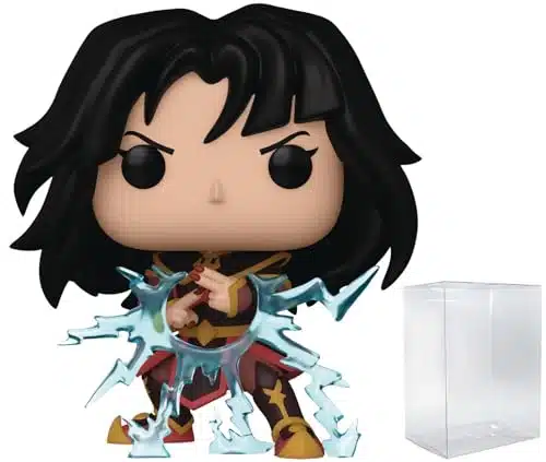 Pop Anime Avatar The Last Airbender   Azula With Lightning Funko Vinyl Figure (Bundled With Compatible Box Protector Case), Multicolor,