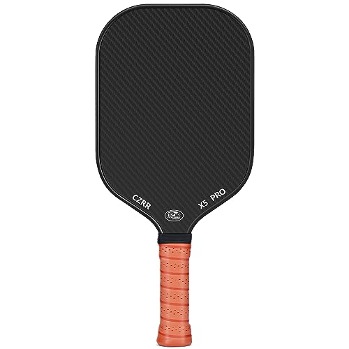 Pickleball Paddle Usa Pickleball Approved K Raw Carbon Fiber Surface Cfs High Grit Spin With M Polypropylene Honeycomb Core Ideal For Novice And Professional Players Pickleball Paddle, Usa Pickleball Approved, K Raw Carbon Fiber Surface (Cfs) High Grit & Spin, With M Polypropylene Honeycomb Core, Ideal For Novice And Professional Players