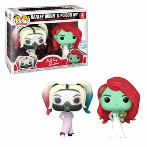 Pop Heroes Harley Quinn And Poison Ivy Wedding Pack Pop! Heroes Harley Quinn And Poison Ivy Wedding Pack (Exclusive)