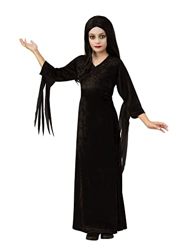 Rubies Girls Addams Family Animated Movie Morticia Costume Small Rubie'S Girl'S Addams Family Animated Movie Morticia Costume, Small
