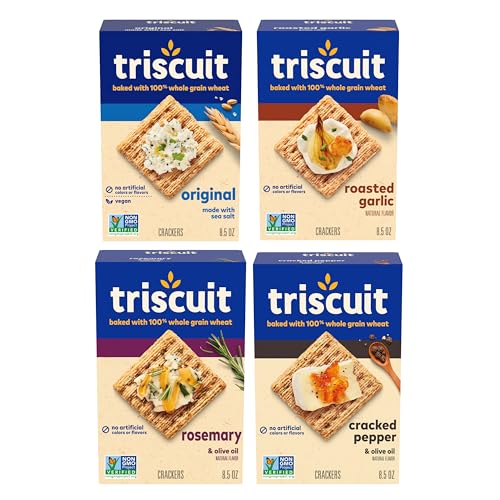 Triscuit Whole Grain Wheat Crackers Flavor Variety Pack Triscuit Whole Grain Wheat Crackers Flavor Variety Pack, Boxes