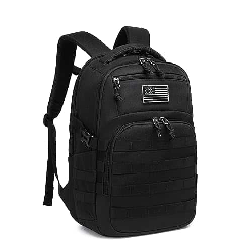 Wotony Military Tactical Backpack Backpack For Men Black Tactical Backpack Small Tactical Backpack Assault Bag Black Inch Wotony Military Tactical Backpack, Backpack For Men Black Tactical Backpack Small Tactical Backpack Assault Bag (Black, Inch)
