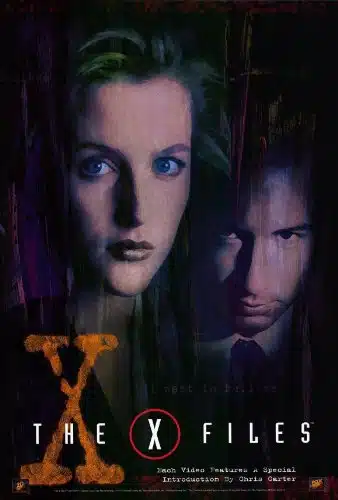 (X) The X Files Gillian Anderson David Duchovny Original Tv Poster Print