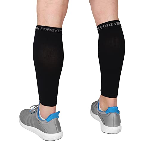 Calf Compression Sleeves For Men And Women Leg Compression Sleeve Footless Compression Socks For Runners Shin Splints Varicose Vein Calf Pain Relief Calf Brace For R Calf Compression Sleeves For Men And Women Leg Compression Sleeve Footless Compression Socks For Runners, Shin Splints, Varicose Vein & Calf Pain Relief Calf Brace For R