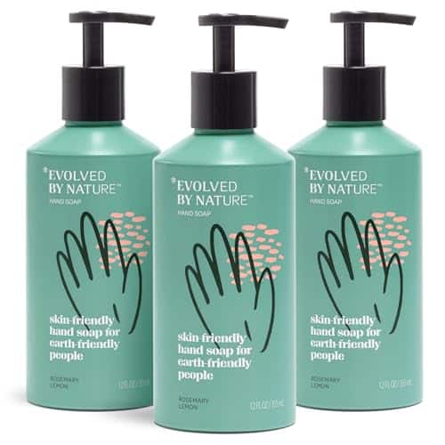 Evolved By Nature Liquid Hand Soap, Oz (Pack Of ), Rosemary Lemon, Biodegradable Formula