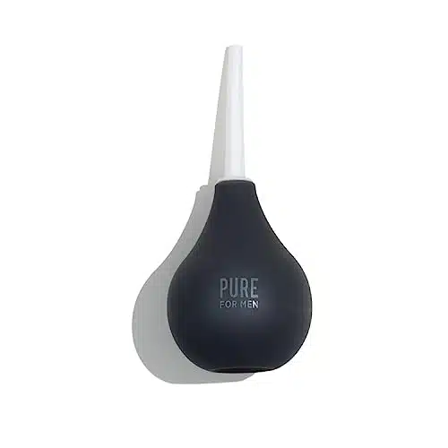 Pure For Men Bum Bulb  Anal Douche Kit With Detachable Tip  Reusable Enema, Easy To Use And Durable  Capacity Oz (Ml)