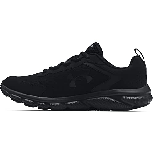 Under Armour Mens Charged Assert Running Shoe Black Black Under Armour Mens Charged Assert Running Shoe, Black (Black,