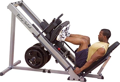 Body Solid Leg Presshack Squat Machine (Glph)   Powerful, Comfortable, And Safe For Building An Explosive Lower Body, Home Gym Equipment