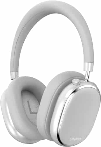 Peakfun Wireless Headphones Over Ear Bluetooth Adjustable Headphones Hours Of Listening Time Volume Control, Fitting In Gamingrunningsports Headphones For Iphoneandroidsamsung