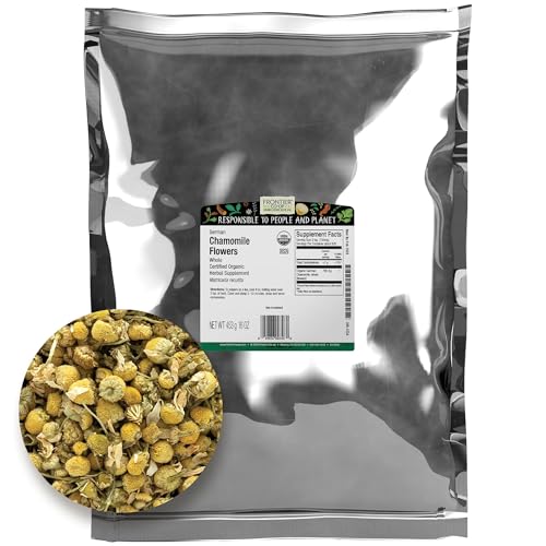 Frontier Co op Organic Whole Chamomile Flowers lb