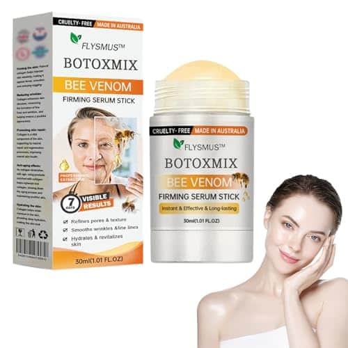 Flysmus Botox Bee Venom Firming Serum Stick, Advanced Firming & Wrinkle Reducing Cream, Skin Firming Cream For Body, Lifts, Plumps and Firms Skin, Natural Serum for All Skin T