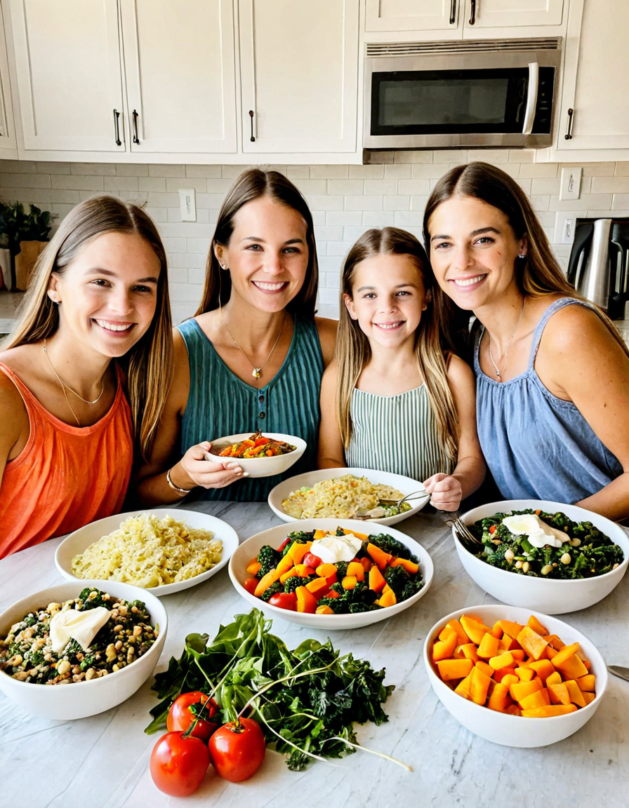 his three daughters